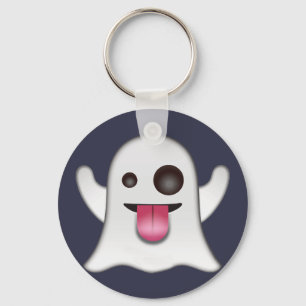 ghost_emoji key ring