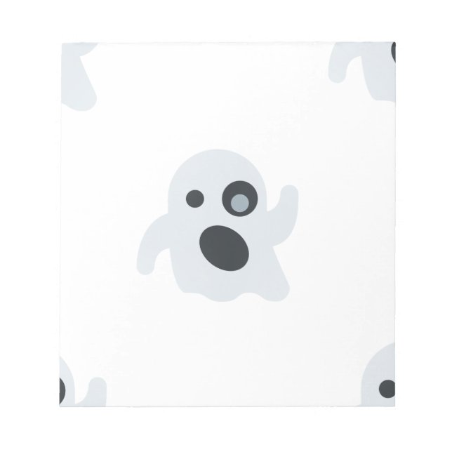 ghost emoji notepad (Front)