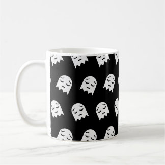 Ghost - emoji pattern 43abstract,art,background,be coffee mug