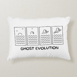 Ghost Evolution Decorative Cushion
