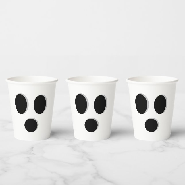 Ghost Face Paper Cup (Multi)