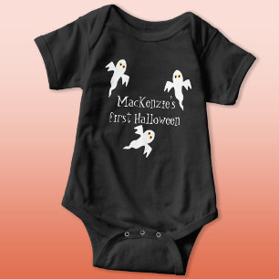 Ghost First Halloween Baby Bodysuit