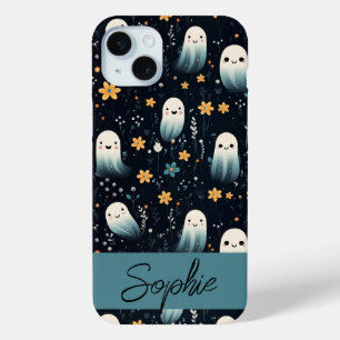 Ghost Flowers iPhone 15 Mini Case