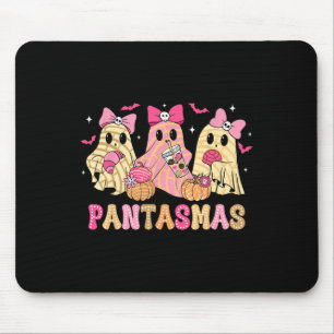 Ghost Funny Spooky Conchas Mexican Halloween Ghost Mouse Pad