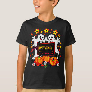Ghost Gamers Halloween   Retro Video Game Apparel T-Shirt