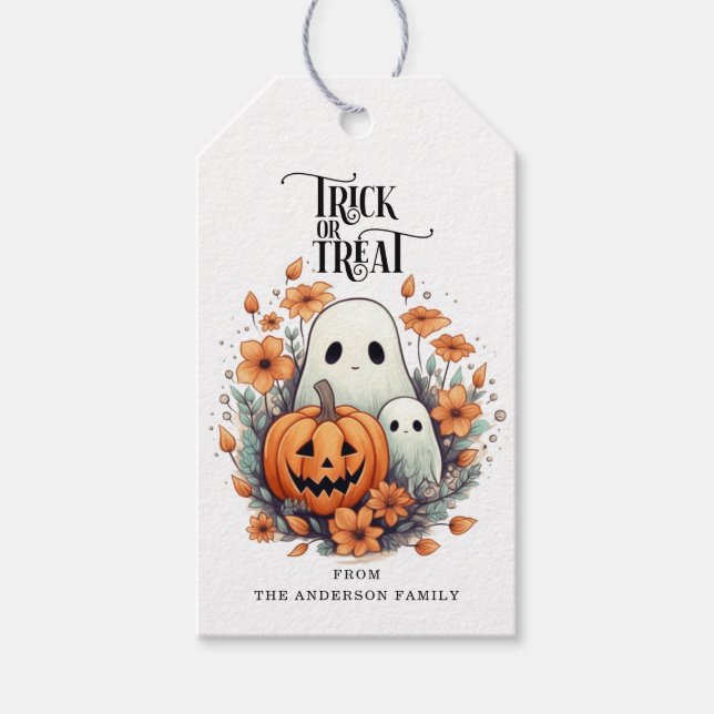 Ghost Gift Tags (Front)