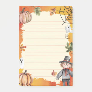 Ghost Giggles & Harvest Grins Post-it Notes