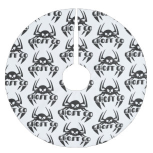 Ghost Go Spooky Season Brushed Polyester Tree Skirt