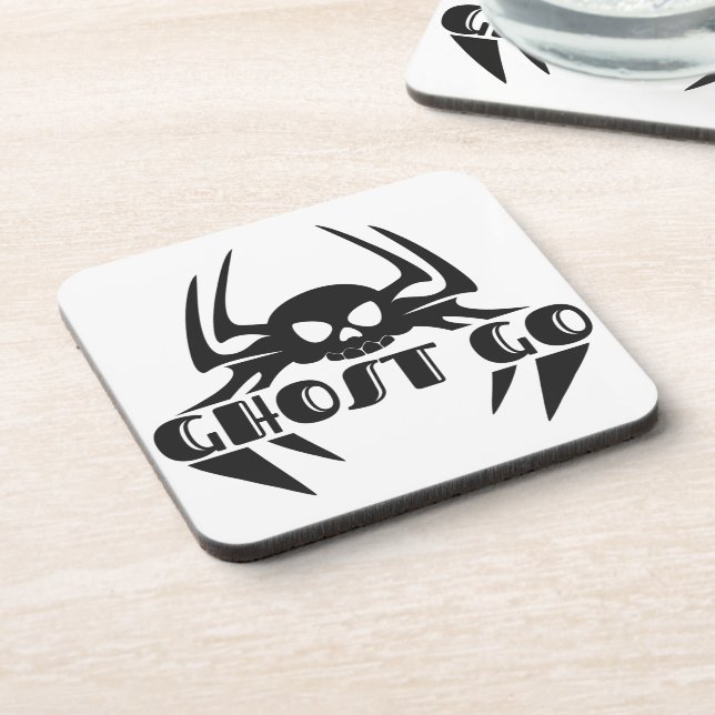 Ghost Go Spooky Season Coaster (Left Side)