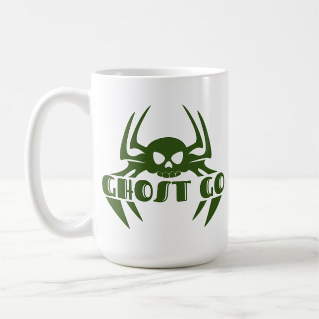 Ghost Go Spooky Season Coffee Mug (Left)