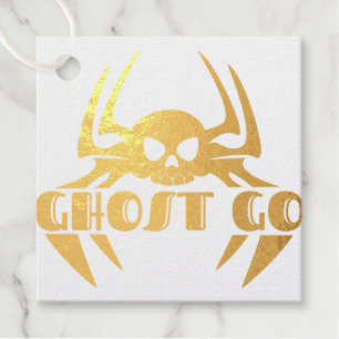 Ghost Go Spooky Season Favour Tags