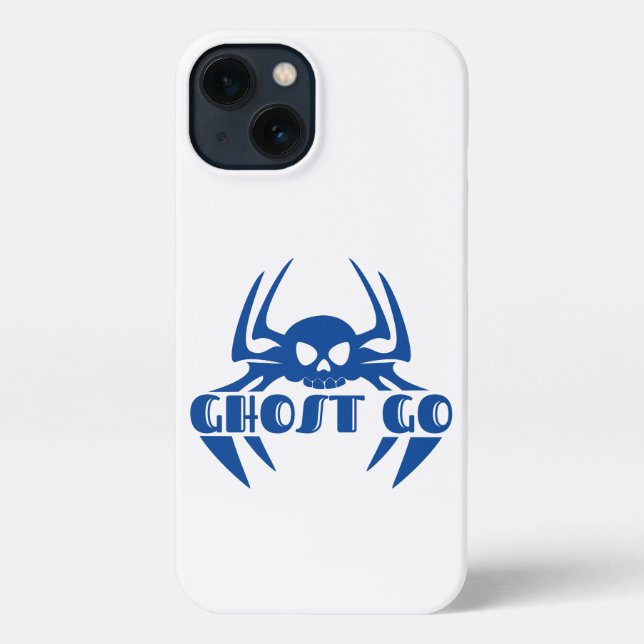 Ghost Go Spooky Season iPhone Case (Back)