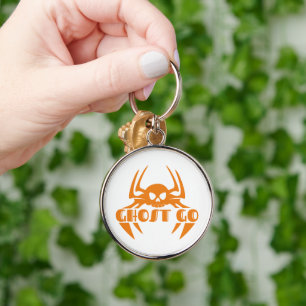 Ghost Go Spooky Season Key Ring