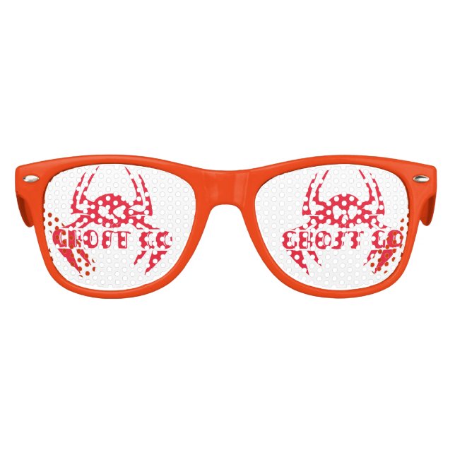 Ghost Go Spooky Season Kids Sunglasses (Front)