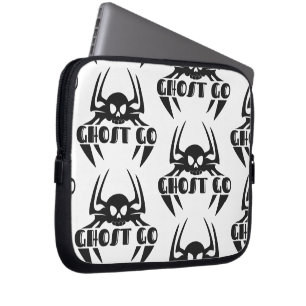 Ghost Go Spooky Season Laptop Sleeve