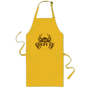 Ghost Go Spooky Season Long Apron