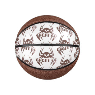 Ghost Go Spooky Season Mini Basketball