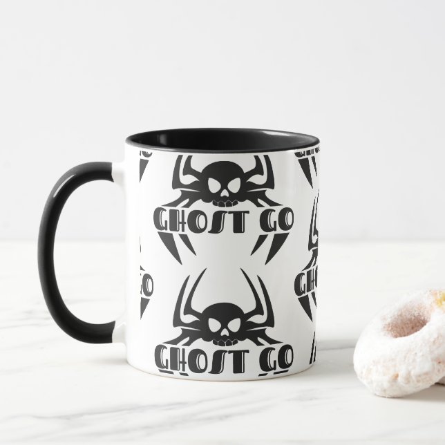 Ghost Go Spooky Season Mug (With Donut)