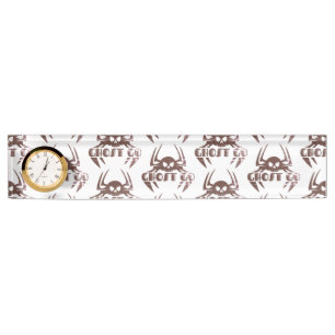 Ghost Go Spooky Season Nameplate