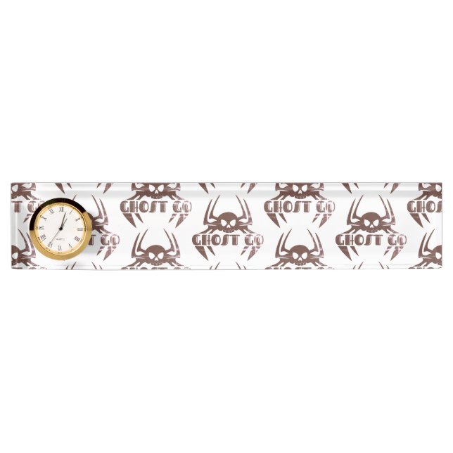 Ghost Go Spooky Season Nameplate (Front)