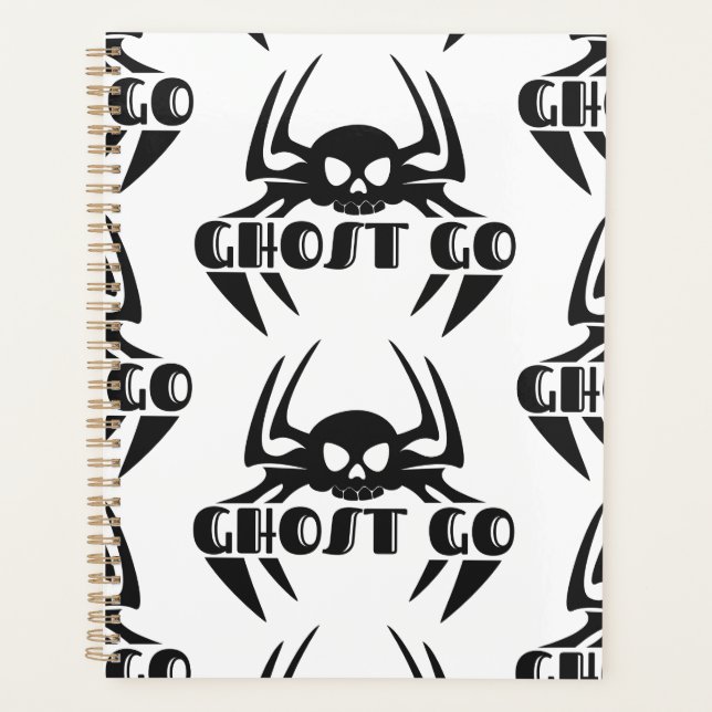 Ghost Go Spooky Season Planner (Front)