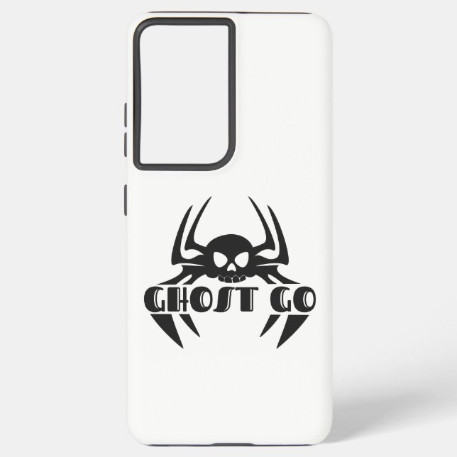 Ghost Go Spooky Season Samsung Galaxy S21 Ultra Case (Back)