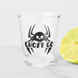 Ghost Go Spooky Season Shot Glass