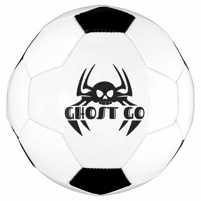 Ghost Go Spooky Season Soccer Ball (Front)