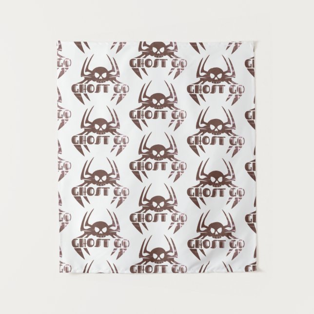 Ghost Go Spooky Season Tapestry (Front)