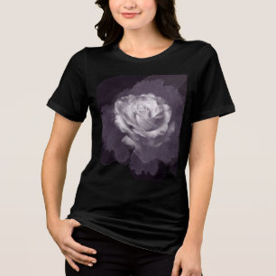 Ghost grey rose Tri-Blend shirt