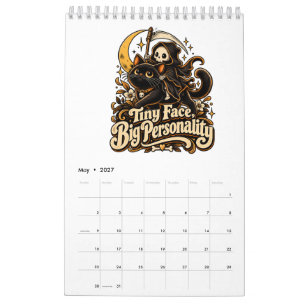 Ghost Halloween Calendar