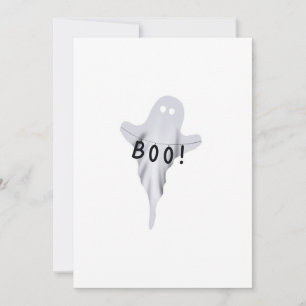 Ghost Halloween Card