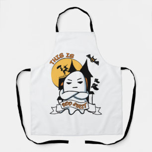 Ghost Halloween Costume Funny Boo Apron