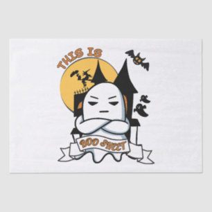 Ghost Halloween Costume Funny Boo Tissue Paper