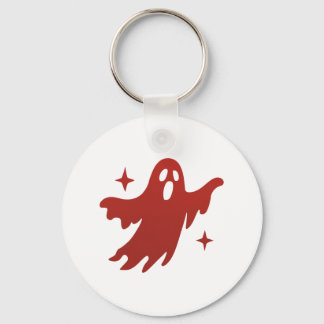 Ghost Halloween Keychain