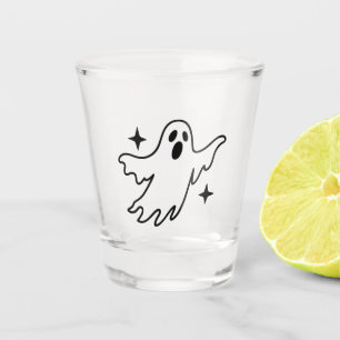 Ghost Halloween Shot Glass