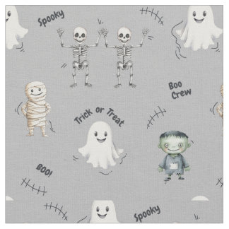 Ghost Halloween spooky nursery  Fabric
