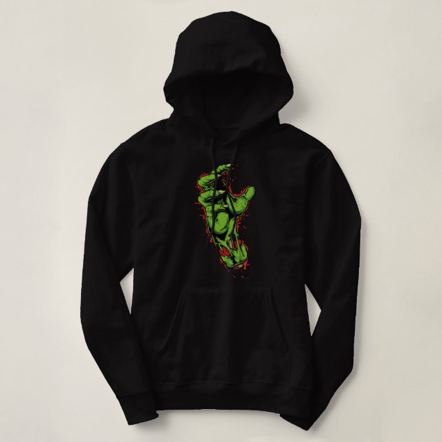 Ghost hand  hoodie (Design Front)