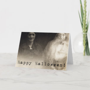 Ghost Happy Halloween Card