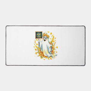 Ghost Haunt School Halloween Desk Mat
