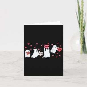 Ghost Heart Cute My Boo Valentines Day  Card