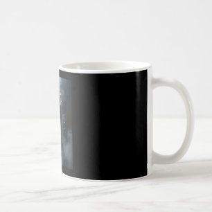 Ghost heart hands mothers day floral skull flowers coffee mug