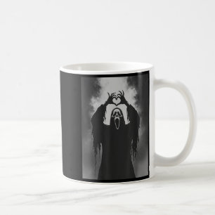 Ghost Heart Hands Y Face Horror Ster Halloween  Coffee Mug