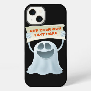Ghost holding text iPhone 13 case