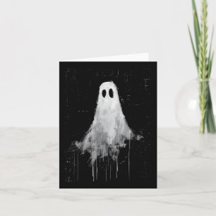 Ghost Horror Spirit Spooky Scary Halloween Goth Ae Card