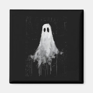Ghost Horror Spirit Spooky Scary Halloween Goth Ae Magnet