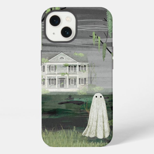 Ghost House iPhone Case (Back)