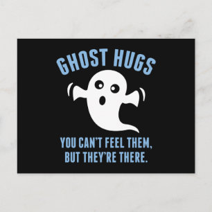 Ghost Hugs Postcard