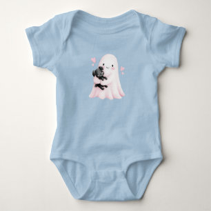 Ghost Hugs & Puppy Cuddles Baby Bodysuit