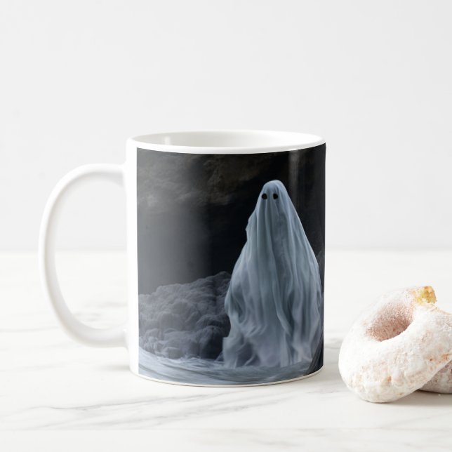 Ghost Hunt No. 04 Coffee Mug (With Donut)